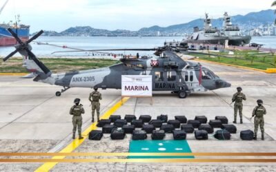 Marina halla 1.3 toneladas de cocaína en costas de Guerrero