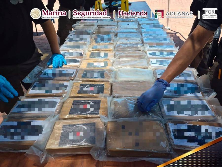 Decomisan 270 kilos de Cocaína en Manzanillo.