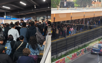 Línea 2 del Metro colapsa días después de concluir su remodelación; miles quedan varados