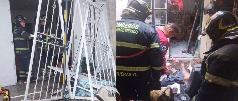 Explosión por acumulación de gas en Iztapalapa: Reportan un lesionado y graves daños materiales
