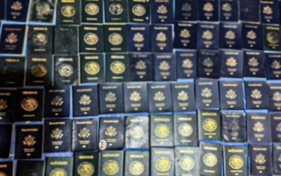 Decomisan en Tamaulipas casi 100 pasaportes apócrifos de México y Estados Unidos