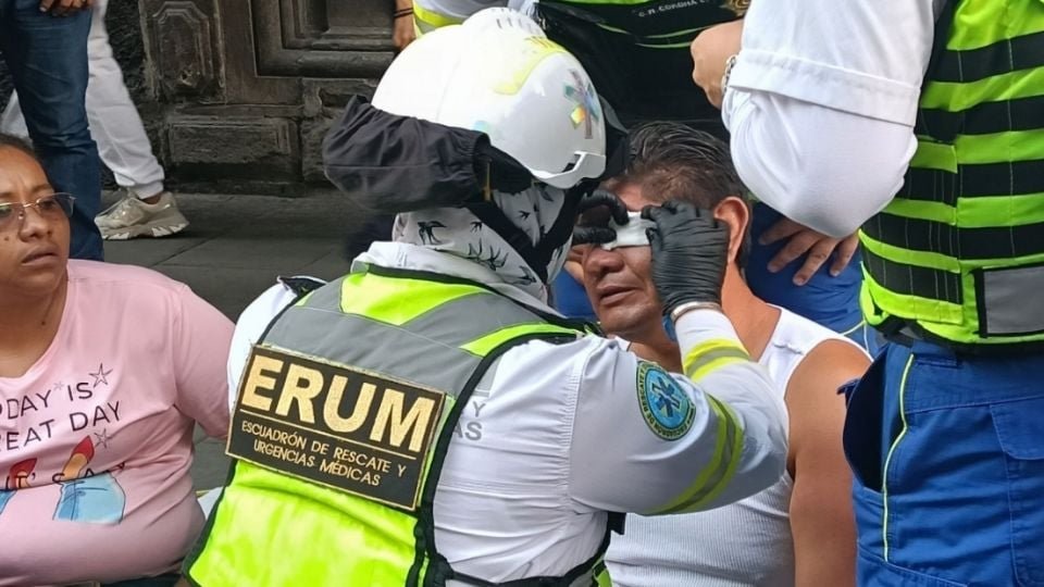 Primer día de paro nacional de la CNTE concluye con dos heridos
