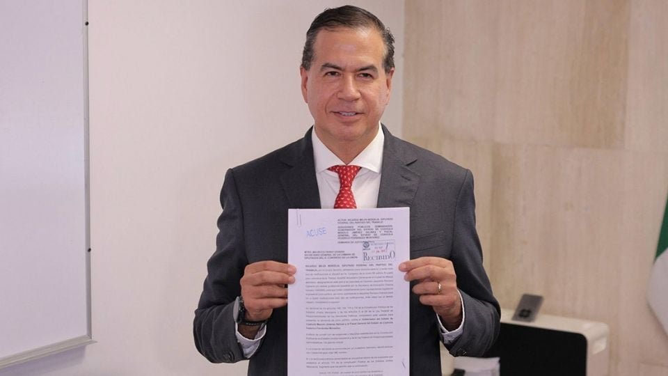 Presenta PT denuncia de juicio político contra el gobernador y el fiscal de Coahuila