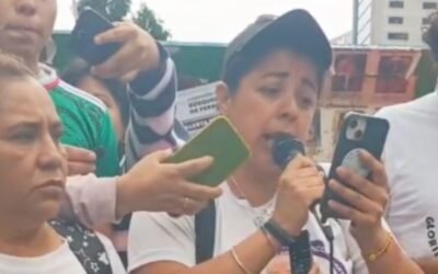 Madres buscadoras denuncian haber sido golpeadas por policías de la CDMX en inmediaciones del estadio Azteca
