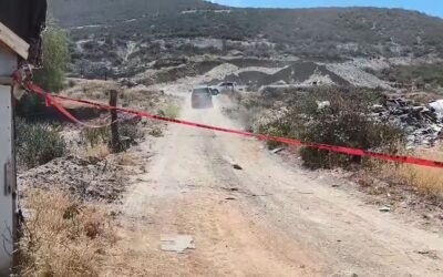 Abandonan cuerpo de niño dentro de maleta en Tecate, BC