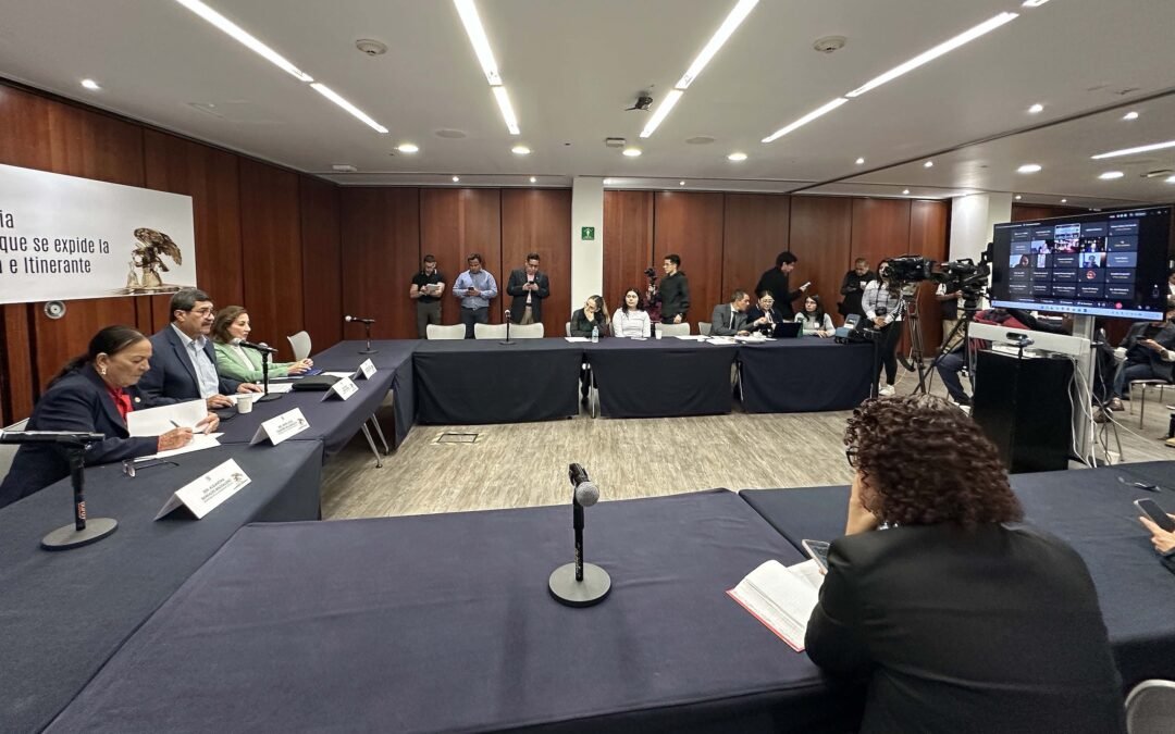 Prevén aprobar dictamen sobre Justicia Cívica antes de que inicie el Periodo Ordinario de Sesiones
