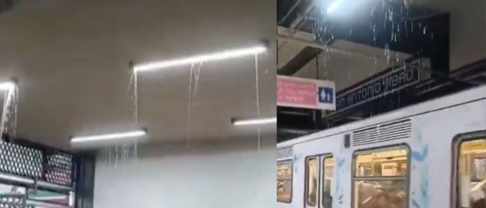 Lluvias exhiben fallas en estaciones recién rehabilitadas de la Línea 2 del Metro y en la Calzada Flotante