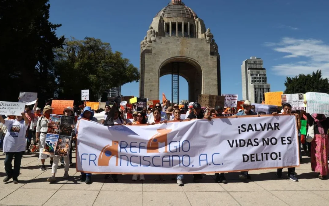 Convoca Refugio Franciscano a marcha en inauguración del Mundial