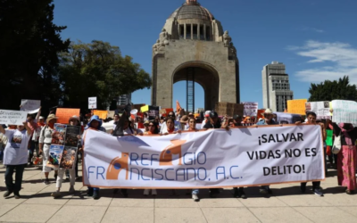 Convoca Refugio Franciscano a marcha en inauguración del Mundial