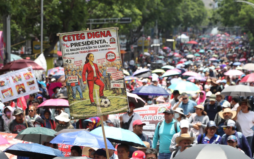 Segob insiste en diálogo con la CNTE y llama a manifestarse pacíficamente