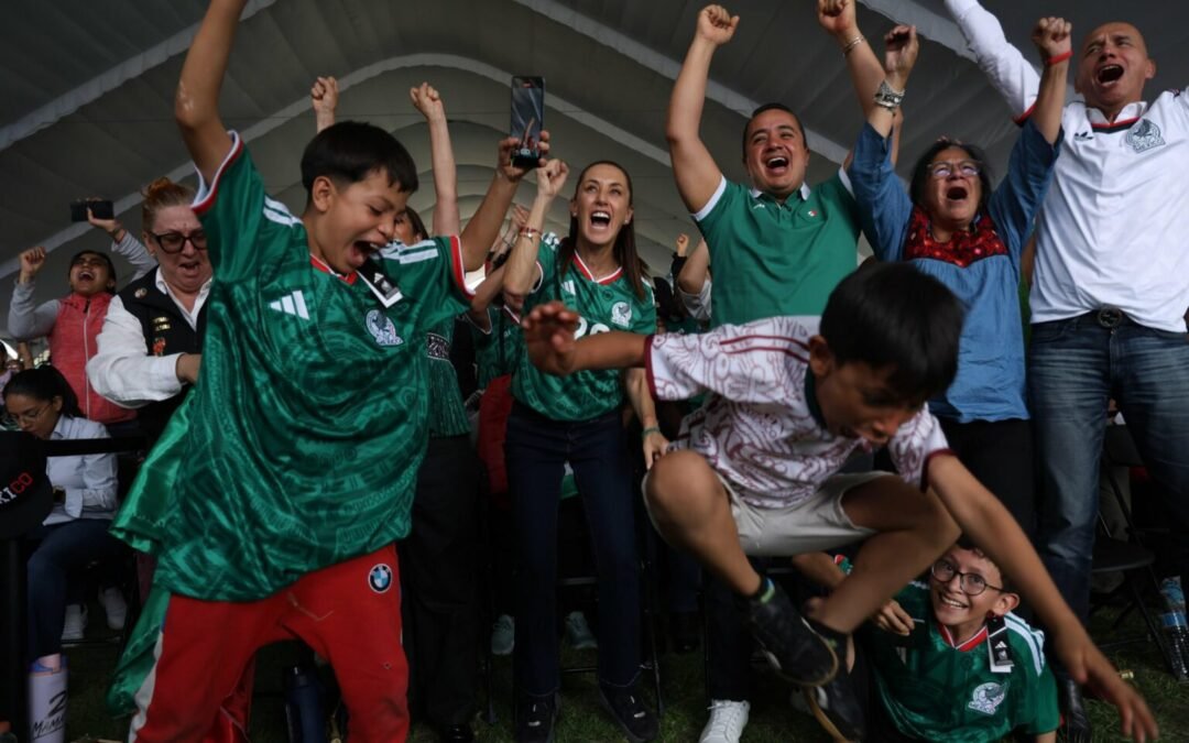 Felicita Sheinbaum a la Selección Mexicana tras primer triunfo en el Mundial