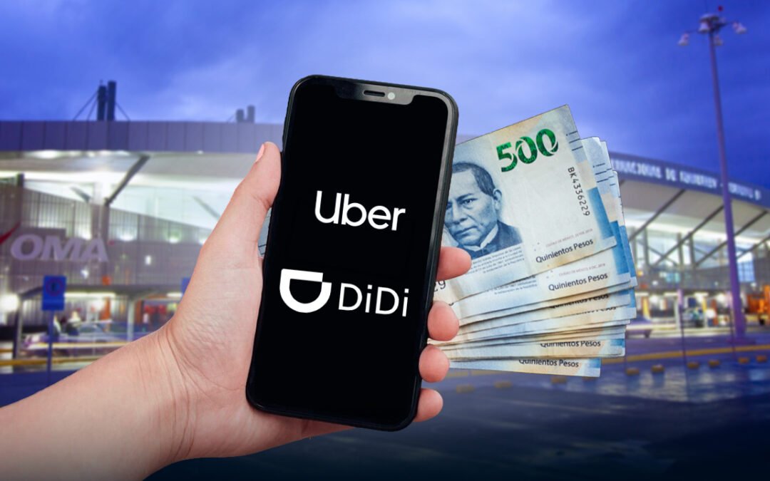No sólo en CDMX: conductores de Uber y DiDi enfrentan multas de más de 50,000 pesos en aeropuerto de Nuevo León