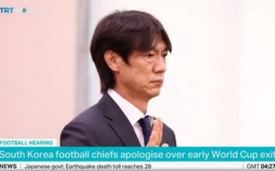 Exdirigentes del futbol surcoreano se disculpan ante Parlamento por fracaso en Mundial 2026
