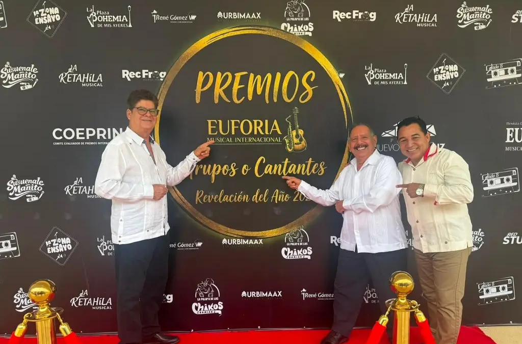 Primera entrega de los premios Euforia Musical; Nativo Show entre los galardonados