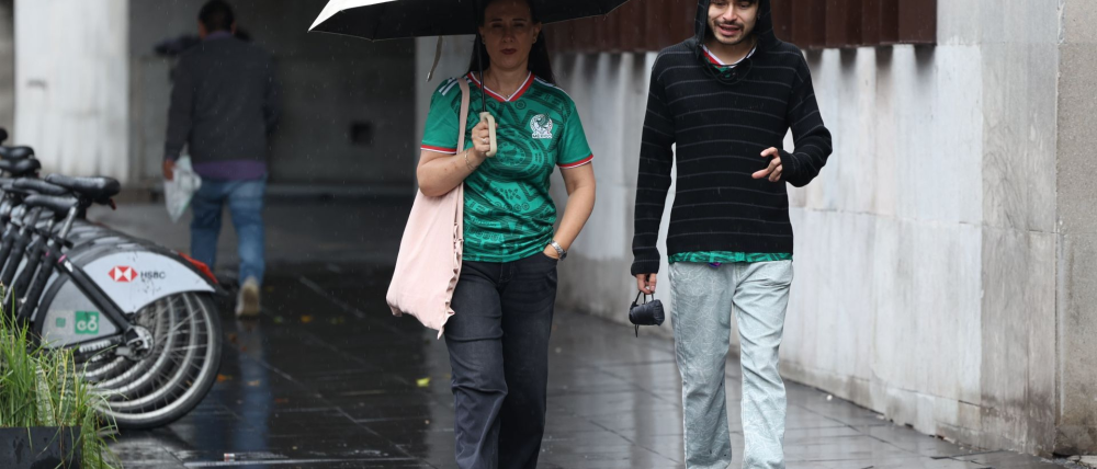 Prevén lluvias fuertes y posible granizo en CDMX este viernes 10 de julio