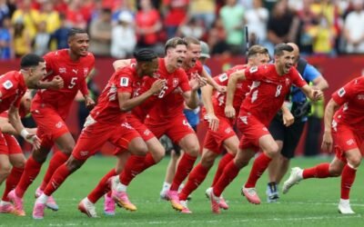 Suiza elimina a Colombia en penaltis y enfrentará a Argentina
