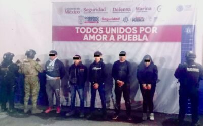Detienen a cinco personas por robo de hidrocarburo en Tecamachalco; aseguran pipas con gas LP