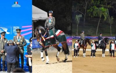 Ejército Mexicano gana oro en adiestramiento ecuestre en Juegos Centroamericanos y del Caribe
