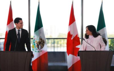 México y Canadá fortalecen relación bilateral; ministra Anita Anand anuncia financiamiento de 12.1 mdd canadienses