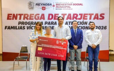 Entrega Tamaulipas apoyos a familias de personas desaparecidas