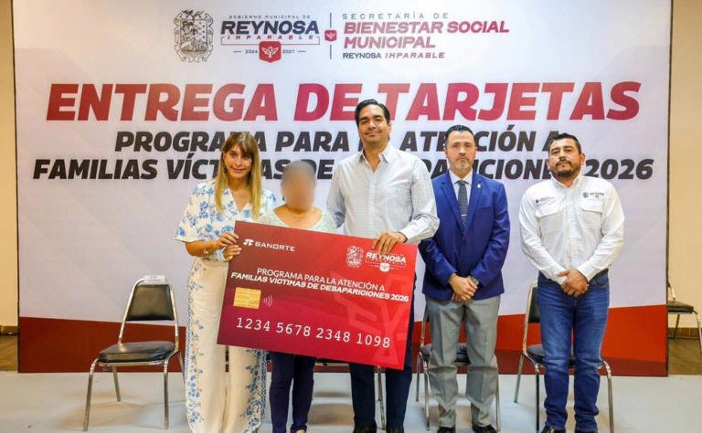 Entrega Tamaulipas apoyos a familias de personas desaparecidas
