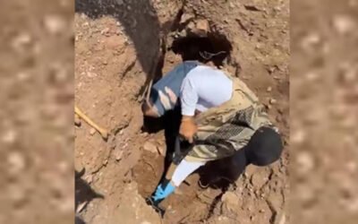 «La Fiscalía se llevó un cuerpo y dejó los demás aquí sepultados»; Ceci Flores vuelve a excavar fosa hallada en Sinaloa