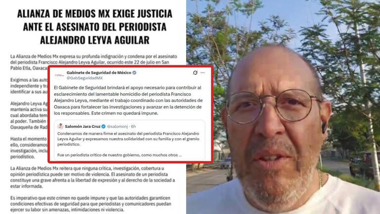 Asesinan al periodista Alejandro Leyva mientras desayunaba en Oaxaca