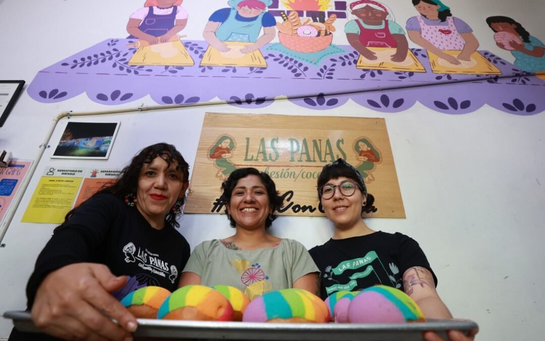 “Las Panas”, el proyecto de panaderas mexicanas que enfrenta el duelo del desplazamiento