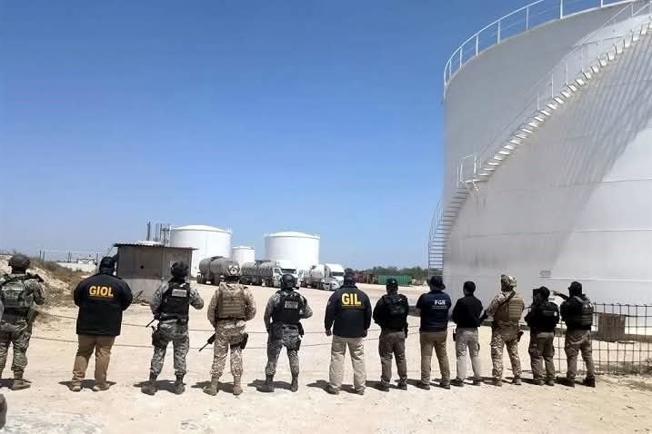 Aseguran refinería clandestina en Reynosa.