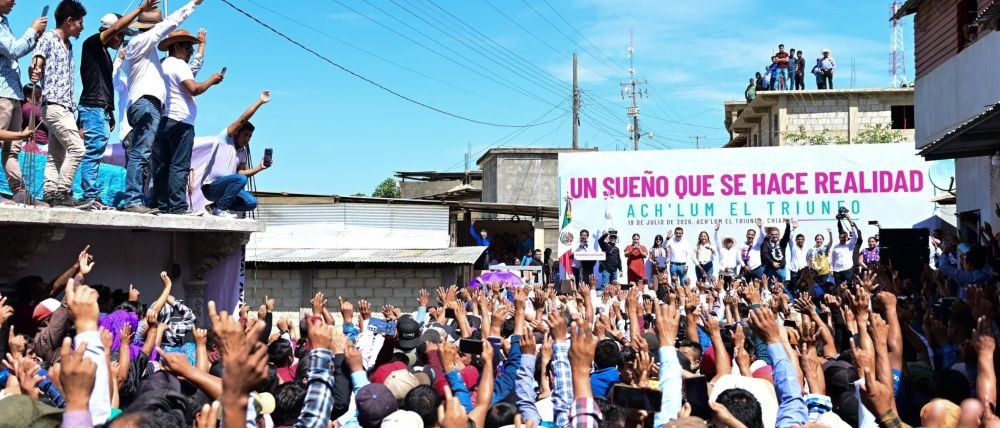 ¡Histórico! Tras 40 años de lucha, nace ‘Ach’lum El Triunfo’, el nuevo municipio de Chiapas