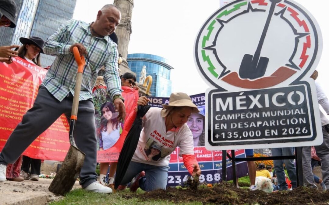 Investigan el retiro de un antimonumento de personas desaparecidas en CDMX