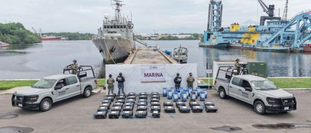Golpe de 248 mdp al narco en Chiapas: aseguran más de una tonelada de cocaína y detienen a tres