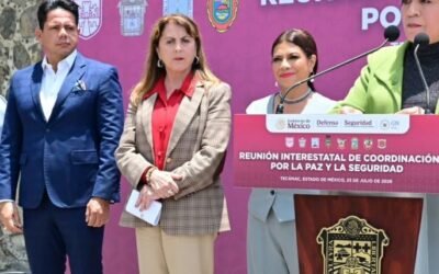La paz no son cifras señala Delfina Gómez