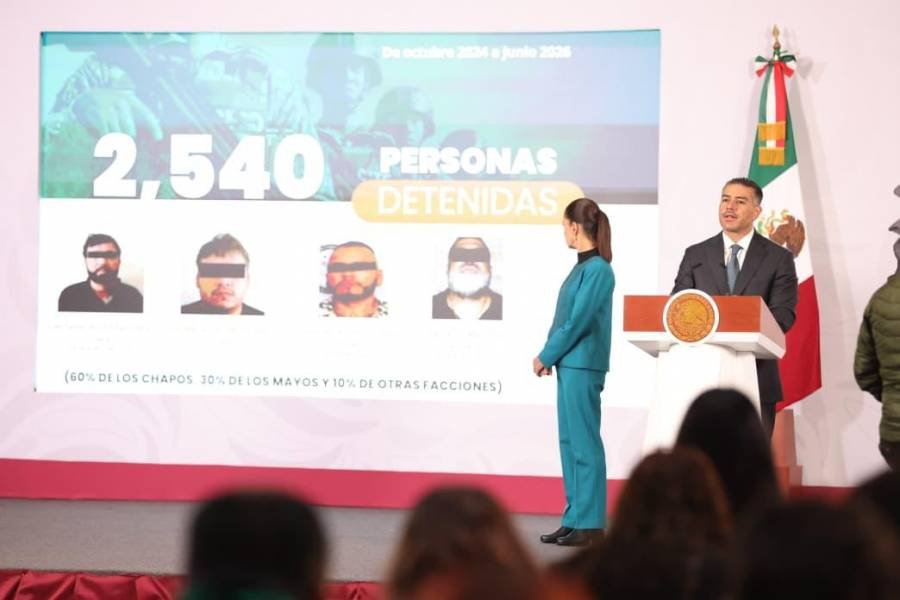 Harfuch: violencia en Sinaloa aumentó tras la captura de «El Mayo» Zambada; reporta más de 2 mil 400 detenidos