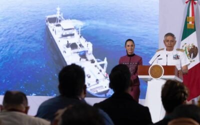 Marina retira más de 2 mil toneladas de sargazo en la Costa Maya
