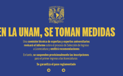 En la UNAM se toman medidas