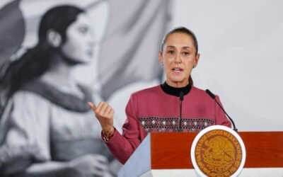 Reclama la Presidenta a políticos de EU que dejen de usar a México «como piñata» en sus campañas electoreras.