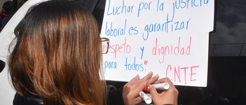 CNTE: profesores retoman protestas en CDMX tras acusar ruptura de diálogo con gobierno federal