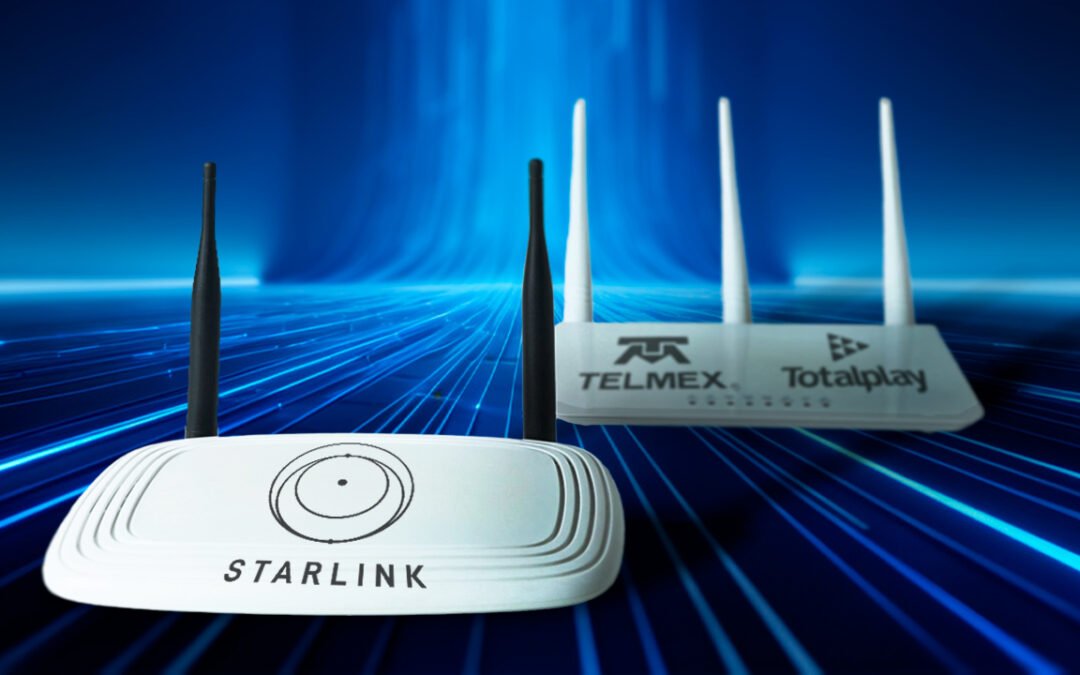 Estas son las compañías que compiten con Starlink en México en ofrecer internet más rápido