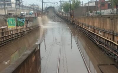 Se hunde la Línea A del Metro y anuncian construcción de un túnel para frenar inundaciones