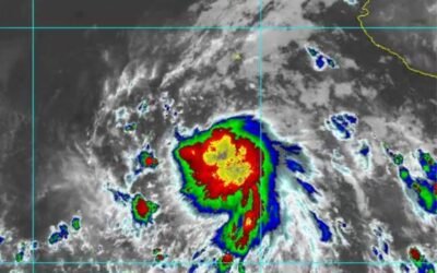 Elida se fortalece en el Pacífico mientras persisten las lluvias en gran parte del país