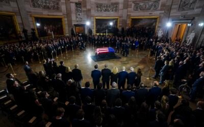 Trump, Netanyahu y Zelenski asisten al funeral del influyente senador Lindsey Graham