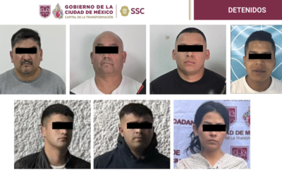 Desarticulan presunta célula criminal que operaba en tres alcaldías de CDMX