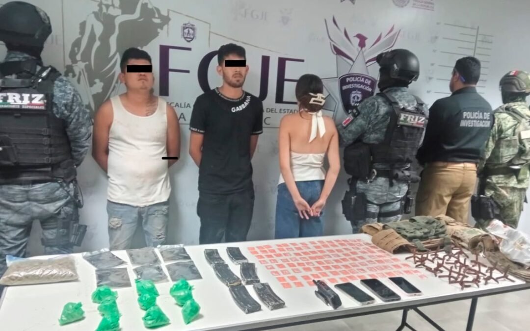 Detienen a 3 presuntos implicados en masacre de Zacatecas