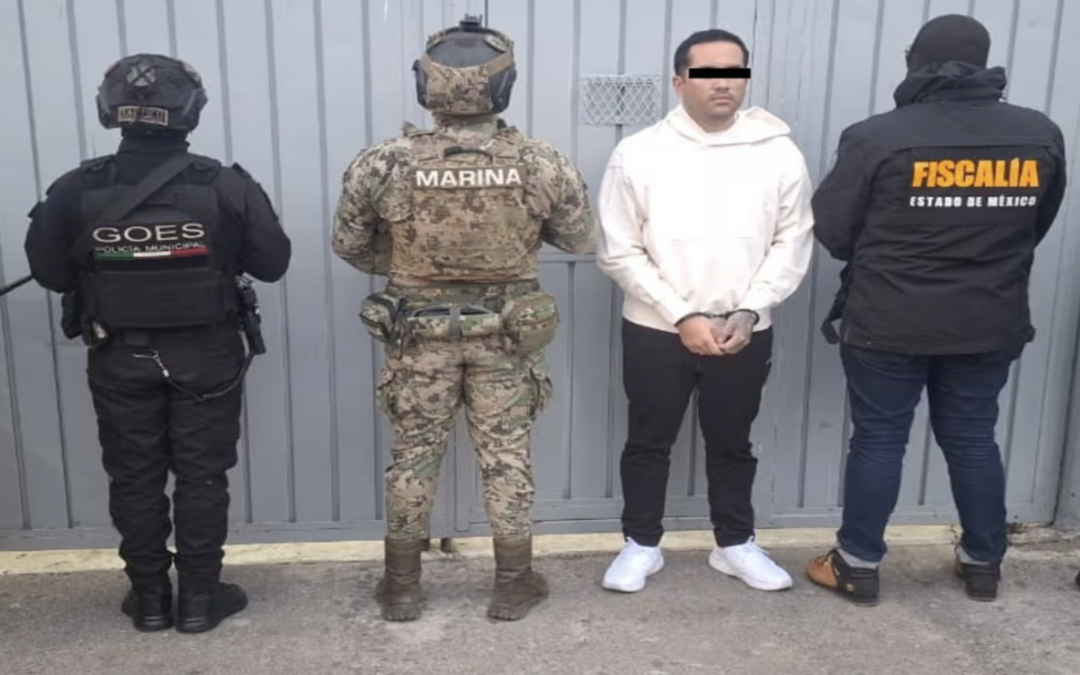 Detienen cerca del AICM a “El Ocra”, presunto líder del huachicol en Edomex