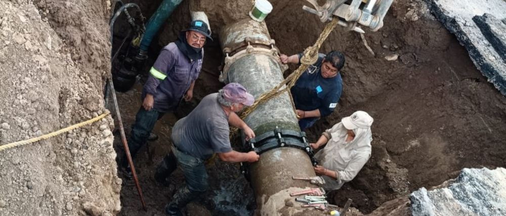 San Juan de Aragón: SEGIAGUA avanza en reparación de fuga y grieta tras falla geológica