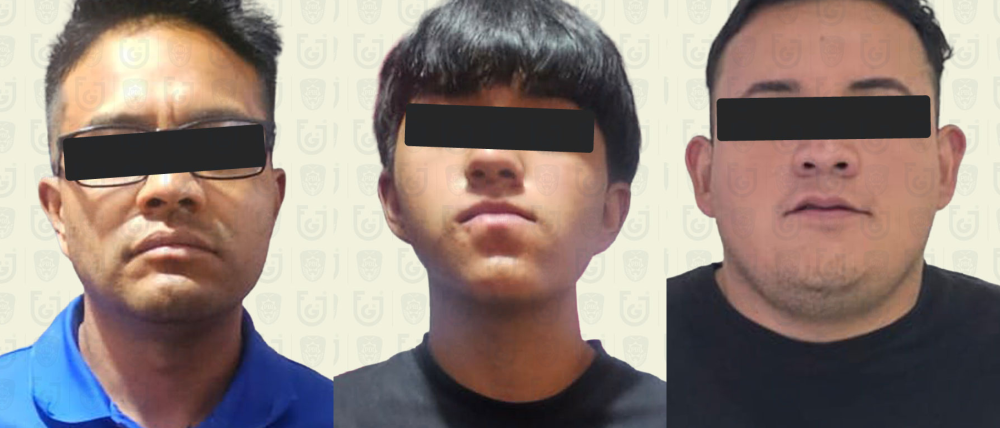Capturan a tres integrantes de los “Don Pollo” en Iztapalapa