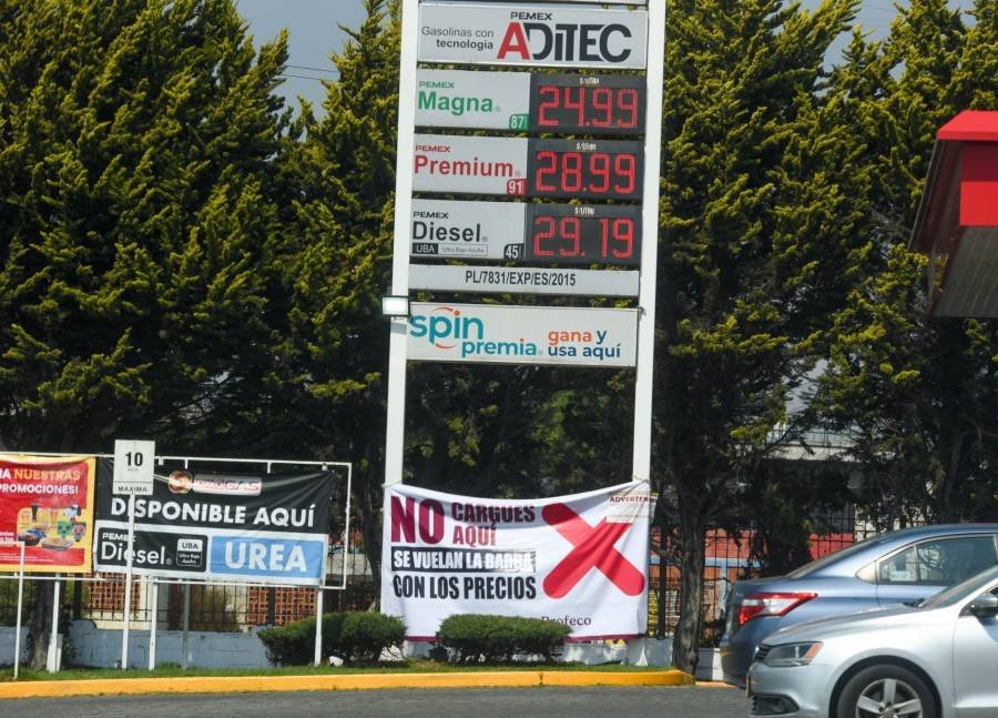 Gobierno identifica más de 2 mil estaciones que venden diésel por arriba de 27 pesos