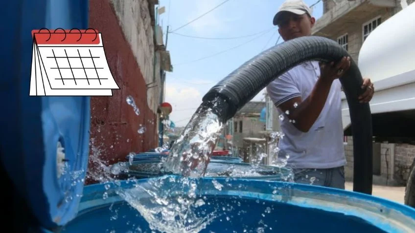 En 5 colonias no tendrán agua por 4 dias, hasta el lunes 6, por reparación del equipo de bombeo. Se surtirán con pipas.