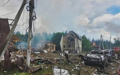 Registran al menos 10 muertos y casi un centenar de lesionados tras un ataque ruso a un campo militar cerca de Kyiv